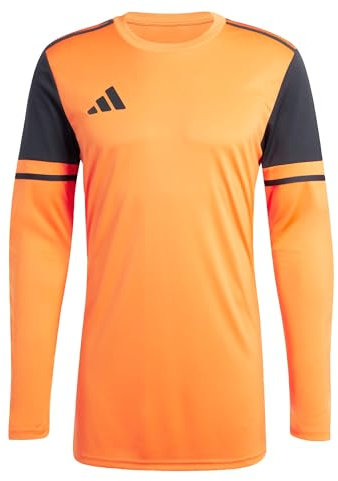 adidas Men's SQUADRA25 Goalkeeper Jersey Long Sleeve, Semi Impact Orange/Black, XXL