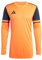 adidas Men's SQUADRA25 Goalkeeper Jersey Long Sleeve, Semi Impact Orange/Black, XXL
