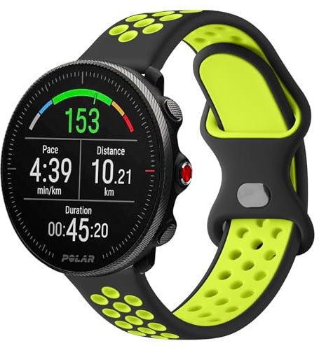 Vancle für Polar Vantage M Armband/Polar Vantage M2 Armband, Weich Silikon Uhrenarmband Sport Ersatzarmbänder für Polar Vantage M2/Polar Grit X/Polar Grit X Pro Damen Herren