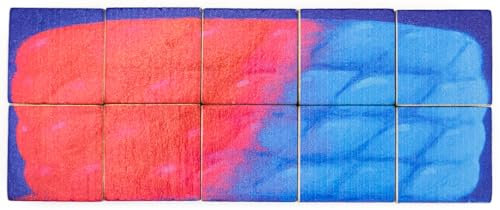 Muenchenblox Puzzle Allianz Arena Allianzarena Stadion Fußball Holzpuzzle Geschenk Souvenir Mitbringsel Dekoartikel Kinderspielzeug Puzzle München Blox Holzklotz Holz