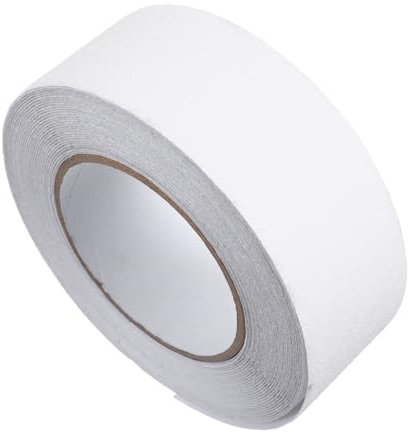 BUGUUYO 10m Rolle Anti Rutsch Klebeband Schritt Antirutschstreifen für Treppen und Außenstufen