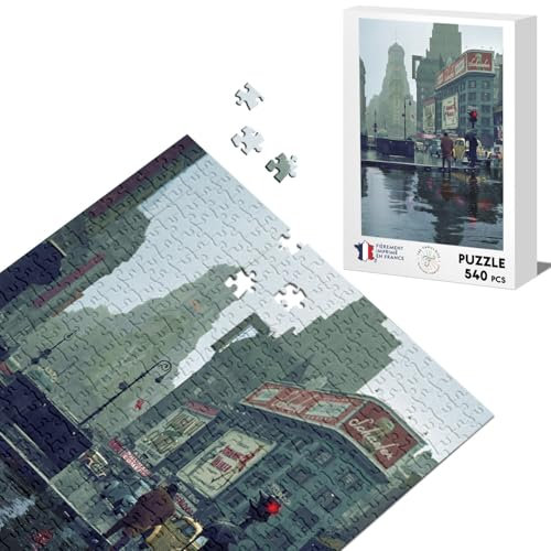 Klassisches Puzzle 540 Teile Time Square New York 1943 Stadt Foto Vintage