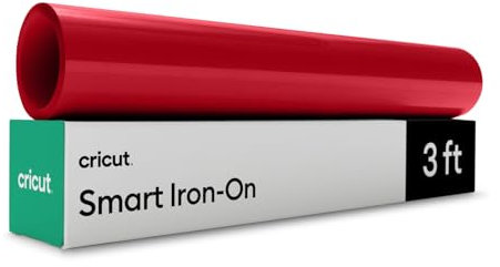 Cricut Smart Bügelfolie, Rot – 33 cm x 91,4 cm – Großpackung