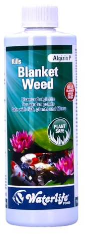 Waterlife Algizin P Pond Blanketweed Control Treatment Green String Thread Algae 500ml