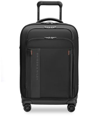 Briggs & Riley Zdx-Erweiterbares Gepäck mit 4 Spinnrollen, Schwarz, Domestic 22 Carry On Expandable Spinner