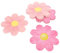 HANABASS 20 Pezzi Piatto piano in carta con fiori Accessori per feste tovaglioli da tavola tovaglioli da sposa usa e getta Favore del partito tovaglioli margherita tovaglioli di carta rosa