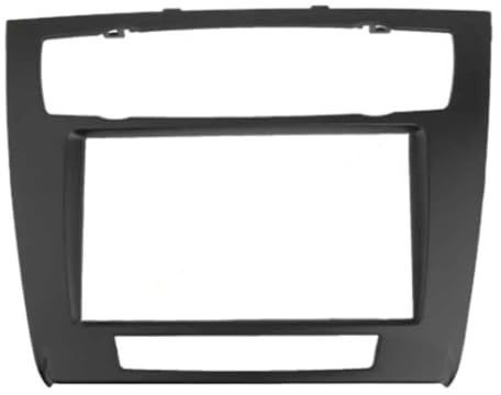 Auto DVD GPS Stereo Player Panel Armaturenbrett Trimmkit Mit Umgebenem Rahmen Doppel-Din Faszien-Radio Für 1-Serie E81 E82 E87 E88