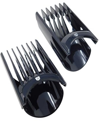 Set Kammaufsatz A 1-5mm und B 6-25 mm passend für Panasonic Haarschneider ER-GC50/GC70/722 Ersatzteilnummer WERGC50K7458 WERGC70K7468