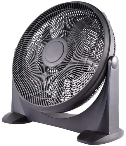 DISCORAMA - VENTILATORE DA PAVIMENTO PROFESSIONALE 50CM 100W ALTA VELOCITÀ REGOLABILE 3 VELOCITÀ PER CASA UFFICIO E OFFICINA