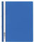 Durable Sichthefter mit Abheftschieber, überbreit, blau, 25er Packung, 258006