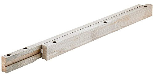 Trestle Table Extension Slides - Durable Hard Wood Table Slides - Easy to Install Wood Slide for Steady Support - Slider Extension Set with 26 to 40 Expansion - Equalizer for Expandable Tables