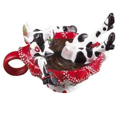 CowParade Cafe Ole (S) Mini Kuh #46556