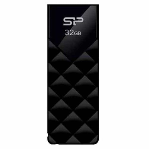 Silicon Power SP032GBUF2U03V1K 32GB Speicherstick USB 2.0 schwarz