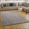 Paco Home Shaggy Hochflor Langflor Teppich Sky Einfarbig in Grau, Grösse:70x140 cm
