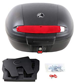 HEPCO&BECKER H&B Motorradtopcase Topcase Journey 50 Universal 49 Liter schwarz, Unisex, Tourer, Sommer, Kunststoff