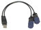 TecMate OptiMATE CABLE O-110, USB Y-Splitter, mit witterungsbeständigem Anschlusssystem, Blue