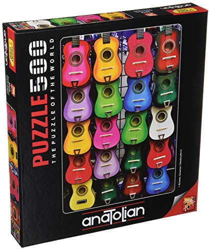 Anatolian Colored of Music Jigsaw Puzzle (500 Piece), Brown/A