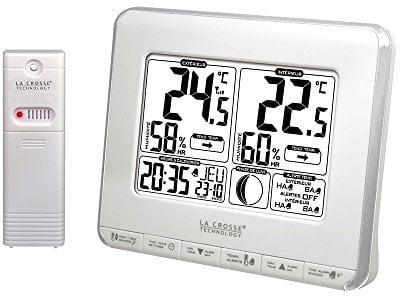 La Crosse Technology WS6812 Station Météo, Coloris Argent