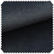novely® Passau | 1 lfm | samtig weicher Chenille Möbelstoff in 26 Farben | Polsterstoff (07 Schwarz)
