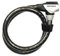 Kryptonite (004158 ANTIRROBO KRYPTOFLEX 2080 Armored Key Cable Candado, Calidad, Adultos Unisex, Talla Única