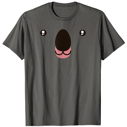 Cute Animal Face Koala Bear Eyes Nose Marsupial Costume T-Shirt
