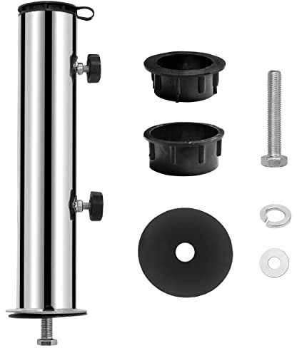 osoltus - Soporte Universal para sombrilla (30/40 kg, Acero Inoxidable)