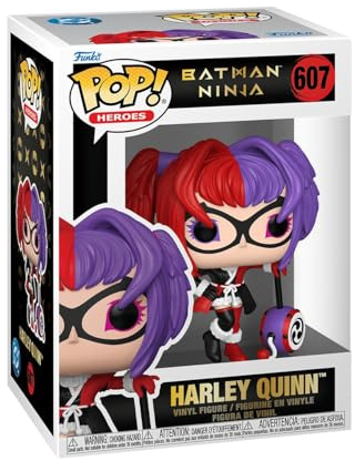 Funko Pop! Heroes: DC Comics Batman Ninja - Harley Quinn | Merchandising Oficial - Figura de Vinilo Coleccionable para Decoración - Regalo Friki de Cumpleaños