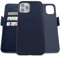 dreem Fibonacci 2in1 Custodia Portafoglio in Pelle per iPhone 12 & 12 Pro | Cover iPhone Magnetica Antiurto TPU Sottile | Protezione RFID | 2 Posizioni | Confezione Regalo – Blu Scuro
