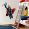 HUGF Wall Sticker Thor Hammer Attack Decal Removable Wall Sticker Home Decoration Art