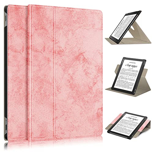 Kepuch Custer Coque pour Pocketbook InkPad Lite PB970 9.7,PU-Cuir Étui Housse pour Pocketbook InkPad Lite PB970 9.7 - Rouge