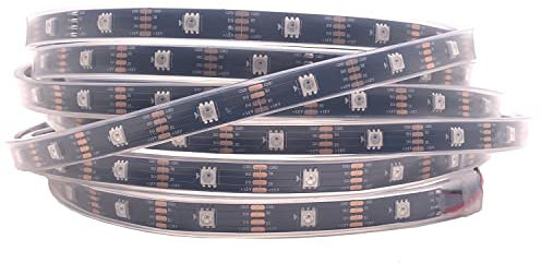 WS2812B WS2813 WS2815 WS2811 RGB Led-streifen Einzeln Adressierbaren 30/60/144pixel/Leds/M Band licht IP30/65/67 DC5V DC12V (WS2815, Schwarze PCB 30led IP67 5M)