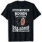 Bogen Narren König, Pfeile Bogensport Bogenschiessen Männer T-Shirt