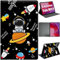 ESSTORE Funda Compatible con Lenovo Tab M11 de 11 Pulgadas 2024 con Soporte Multiángulo Suave TPU Prueba de Golpes con Apagado y Encendido Automático, Astronautas
