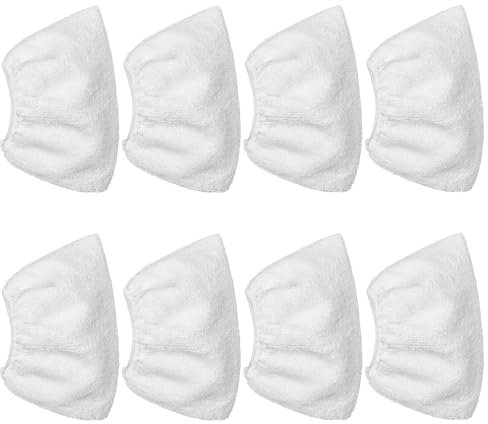 Galerie SV Coperchio in Microfibra da 8 pezzi - Accessorio per Pulitori a Vapore Kärcher EasyFix SC 2, SC 3, SC 4 e SC 5 (8 Ugelli Manuali)