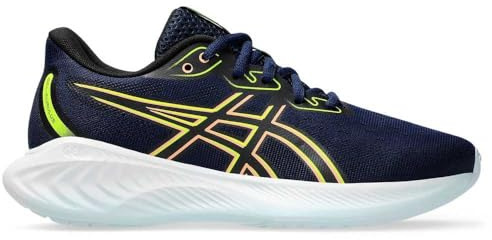 ASICS Jungen Gel-Cumulus 26 Gs Sneaker, Blue Expanse Bright Sunstone, 39 EU