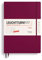 LEUCHTTURM1917 370476 Wochenkalender & Notizbuch Master (A4+) 2025, Port Red, Deutsch