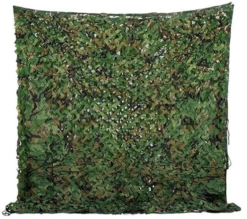TOOSOAR Red de Camuflaje 4x6m,Paisaje de Bosque de Camuflaje al Aire Libre,para Caza, decoración, para Dar Sombra