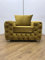 Modernes Chesterfield-Sofa aus Samt, luxuriös, 1-Sitzer, Eckcouch für Wohnzimmer, stilvoll, gepolstert, mit Rückenlehne