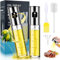 2 Piezas Pulverizador Aceite Spray 100ml Pulverizador de Aceite libre BPA, Vertedor Dispensador de Aceite de Oliva para Cocina, Cocinar, Freidora de Aire, Ensalada, Barbacoa