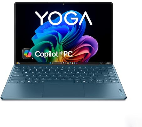 Lenovo Yoga Slim 9 Laptop | CoPilot+ PC AI |14 4K WQUXGA OLED Touch Display | Intel Core Ultra 7 | 32GB RAM | 1TB SSD | Intel Arc Grafik | Windows 11 Home | QWERTZ | Tidal Teal | 3 Jahre Premium Care