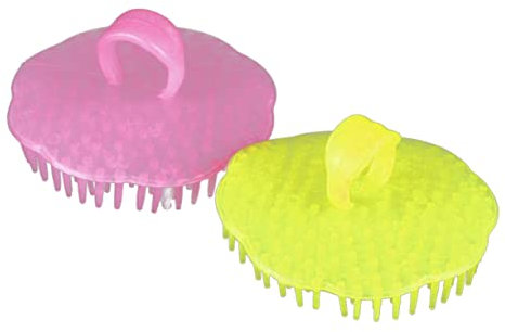 SEWOART 2 Stück Badepinsel haarspray got2be haarlack hair glue hair spray kopfhautmassage haarwachs Bad Massagegerät Körperpeelingbürste Rückenbürste Creme- -Pinsel Duschpinsel