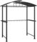 Refined Gazebo Barbecue Ripiani Laterali Antracite 210x114x230 Acciaio, Gazebo Barbecue Ripiani Laterali, Gazebo per BBQ, Gazebo per griglia, Gazebo
