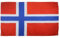 AZ FLAG Norwegische Flagge, 150 x 90 cm, mit 4 Ösen, Norwegischer Pavillon für Balkon oder Wand