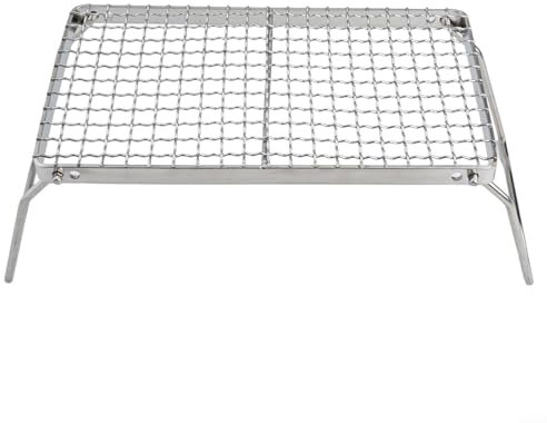 Grille de barbecue portable et pliable, pour l'extérieur, grille de camping, petit volume de stockage pour barbecue (S)