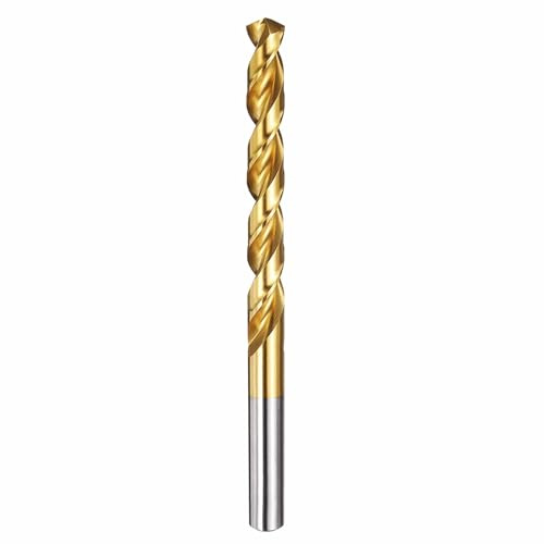 Kozelo 1 pieza de broca - [8 mm de diámetro] M42 8% de cobalto HSS herramienta de corte para mecanizado de metal duro, acero inoxidable, carpintería, uso artesanal, ángulo de corte de 135° TiN