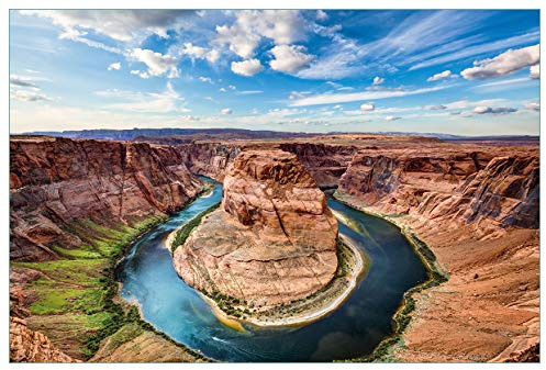 Wallario Küchenrückwand selbstklebend 90 x 60 cm, Motiv: Grand Canyon | Spritzschutz abwischbar & pflegeleicht