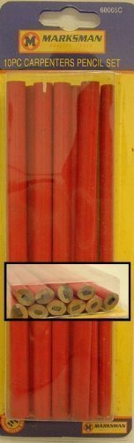 10 PIECE CARPENTERS PENCIL SET