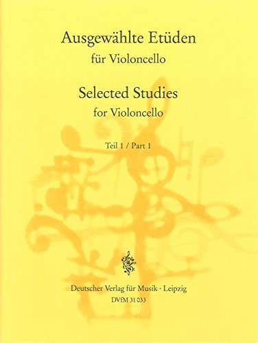 Ausgewählte Etüden für Cello Heft 1 (DV 31033)