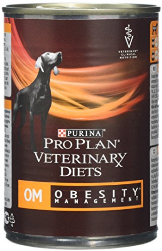 PRO PLAN VETERINARY DIETS OM Obesity Mousse Wet Dog Food 400g (Pack of 12)