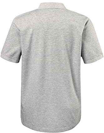 JP 1880 Herren Poloshirt Piquee 60 Hemd, Grau, 7XL EU
